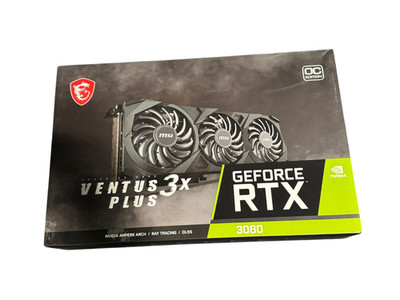 MSI GeForce RTX 3080 VENTUS 3X PLUS 10G OC LHR GPU - Used - Fully Tested