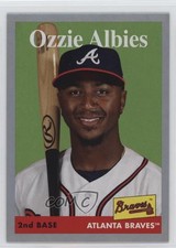 2019 Topps Archives 1958 Design Silver /99 Ozzie Albies #17 10k8