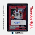2021 CHRONICLES JUAN TOSCANO-ANDERSON NATIONAL PRIDE SIGNATURES RED AUTO RC