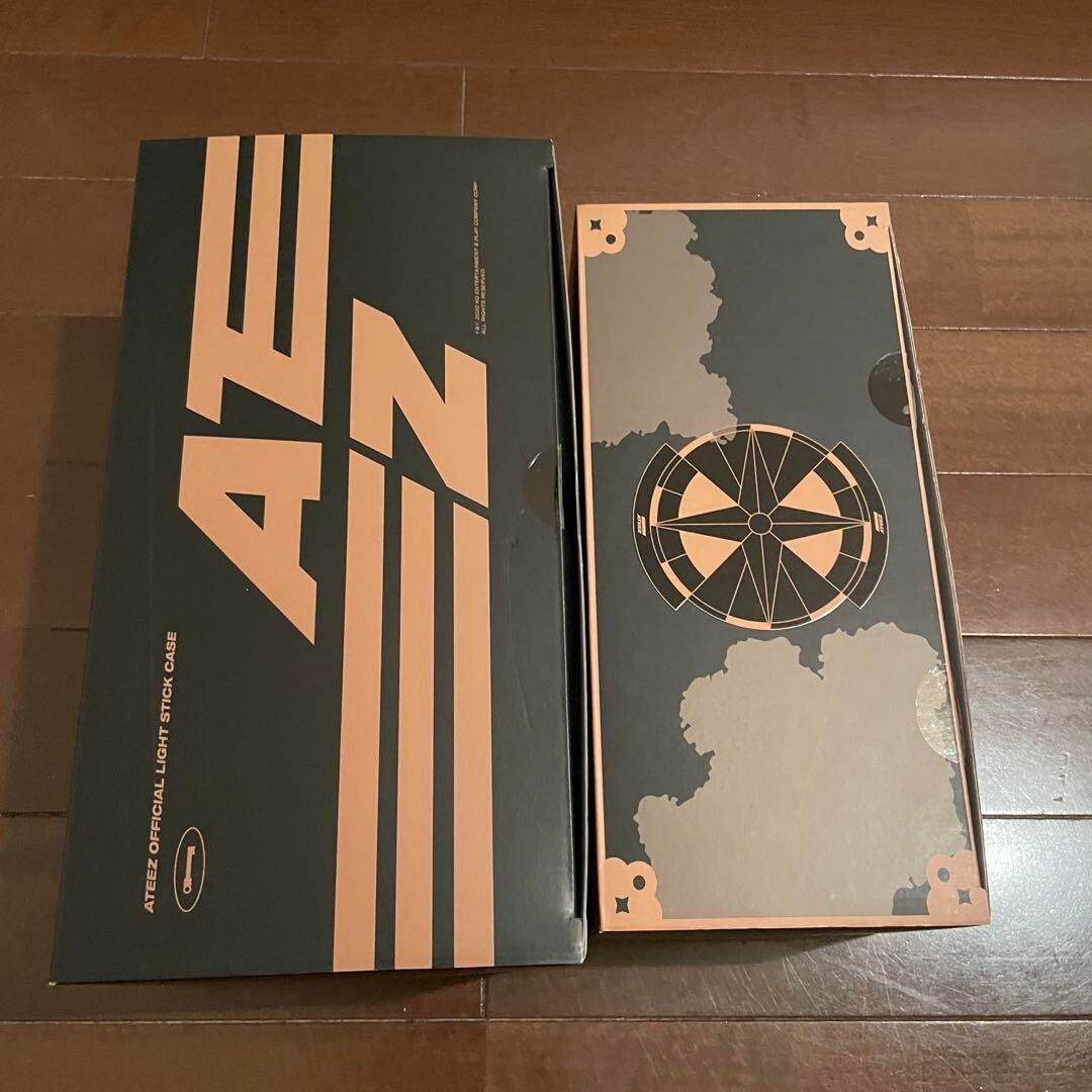 ATEEZ ペンライト ver. 1 ケースセット ATEEZ OFFICIAL LIGHT STICK ver.1 Lightini Penlight Case Set