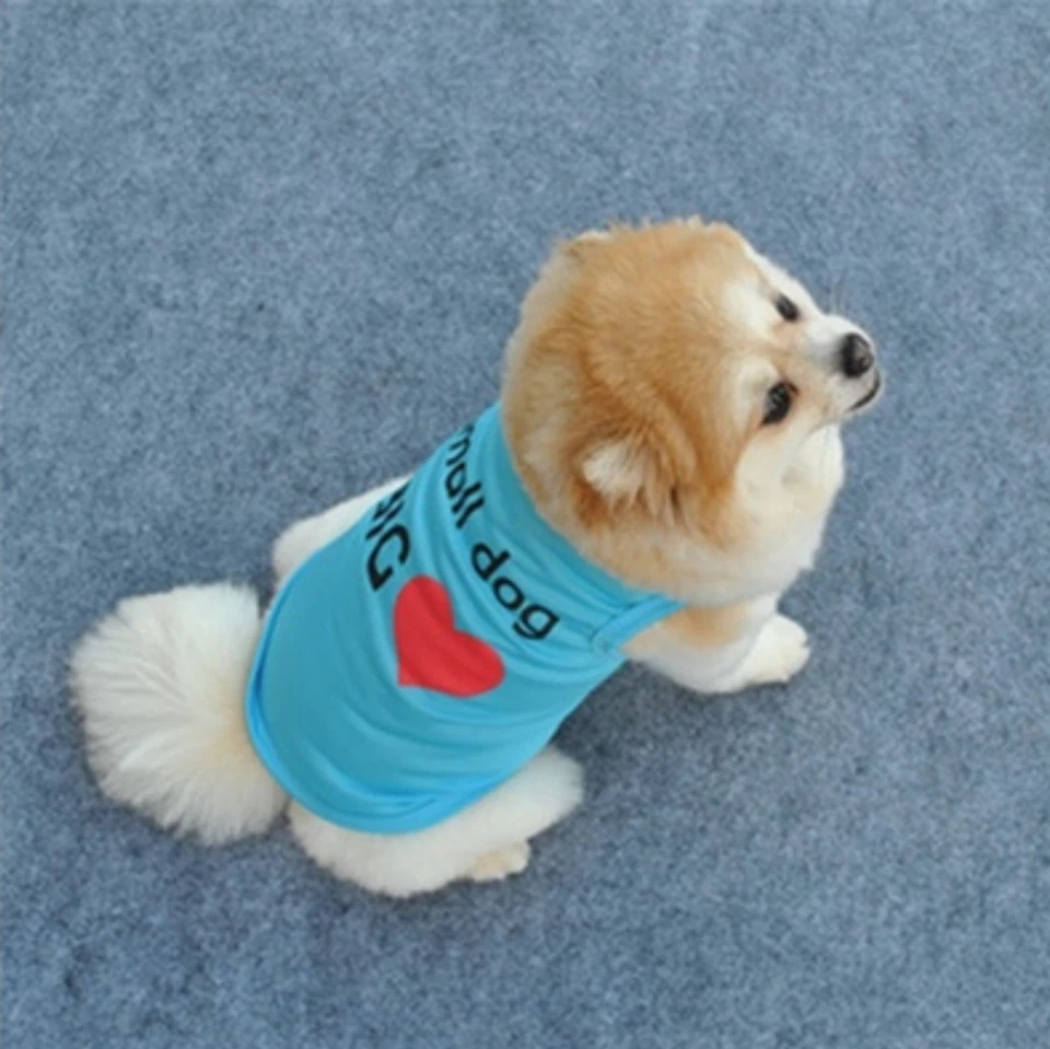 Ropa para mascotas Disfraces para perros Camiseta básica en blanco Camisetas para perros grandes pequeños Foto 3 de 4