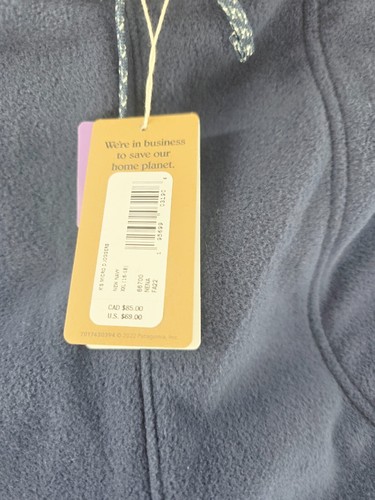 Patagonia Kids' Solid Regular Fit Micro D Fleece Joggers Blue Size Large L NWT - Picture 3 of 7