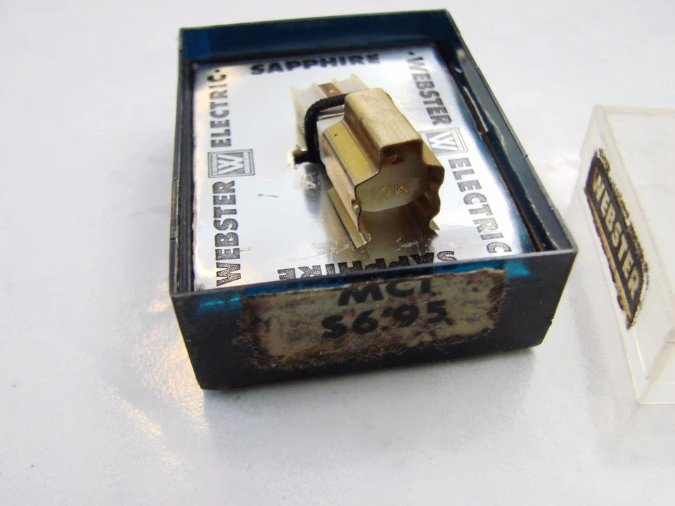 Cartucho eléctrico Webster SC1D aguja zafiro/lápiz óptico reproductor de discos Foto 3 de 4