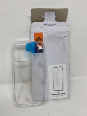 Spigen Ultra Hybrid Cell Phone Case ACS06707 For iPhone 15 Pro 6.1 Crystal Clear
