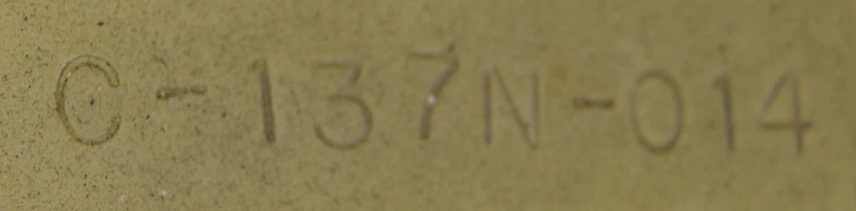 1988-1992 Pontiac Lemans Front Bumper New Black C137N-014 90204505 90263708 - Изображение 4 из 4