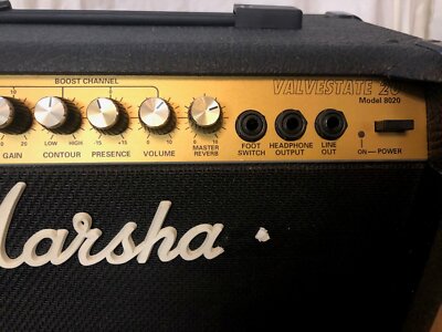 アンプ Marshall / Model 8020 VALVESTATE 20 8020 ValveState 20 - Marshall 8020 ValveState 20 - Audiofanzine