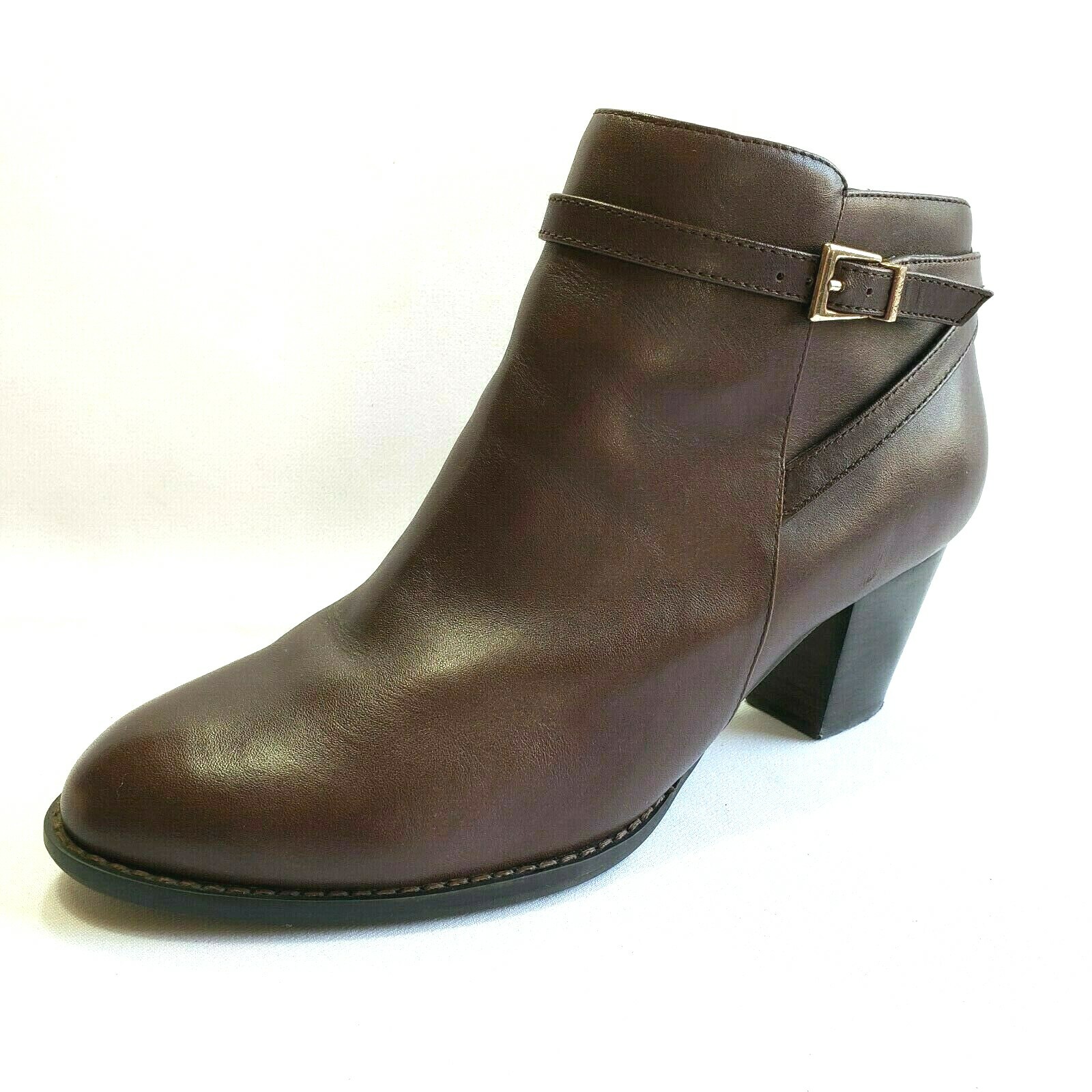 Vionic a cuadros en Para Mujer 7.5 de Ancho de Cuero Marrón Tobillo botas Cómodas de Taco lateral de cremallera arriba 100% autentico Vionic a cuadros en Para Mujer 7.5 7.5 7.5 de Ancho de Cuero Marrón Tobillo botas Cómodas de Taco lateral de cremallera arriba tienda de venta en línea