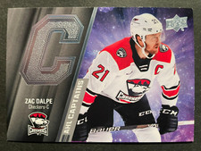 Zac DALPE 2021-22 Upper Deck AHL Captains Insert #L-13 Florida Panthers