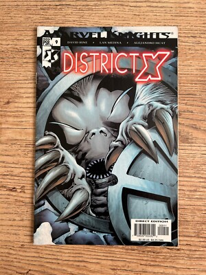 District X (2004) #   9 (6.0-FN) Marvel Knights Bishop