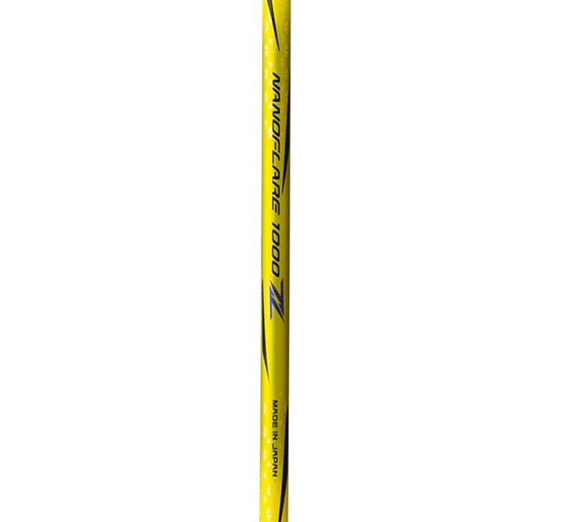 Japan Yonex NANOFLARE 1000Z 4UG5 83g Normal Grip Lightning Yellow Badminton