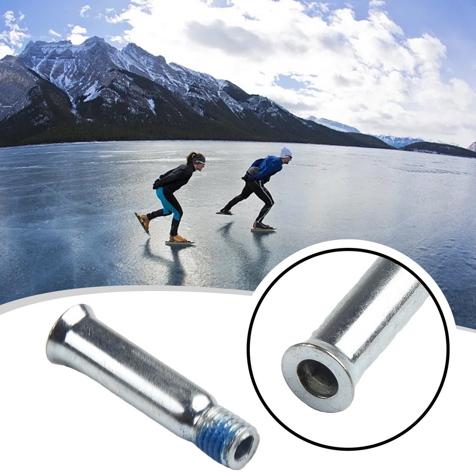 8Pcs Roller Skate Axles Screw Metal Portable Spikes Wheel Wheel Bolts