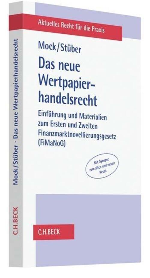Thumbnail - Sebastian Mock | Das Neue Wertpapierhandelsrecht | Taschenbuch |