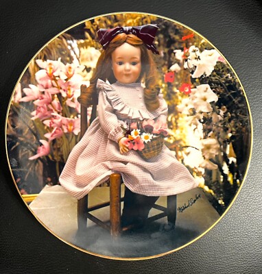The Doll Collection 1st Limited Edition of Old German Dolls Collector Plate Lucy
