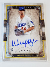 Walker Buehler 2018 Topps Five Star Rookie Autograph FSA-WB RC Auto card Dodgers