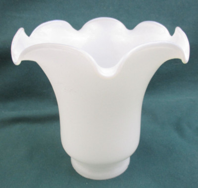 HANGING CEILING LAMP LIGHT SHADE - CASED WHITE - 2 1/8'' FITTER (E1)