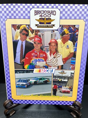 Jeff Gordon Champ Inaugural Brickyard 400 1994 Winston Cup plus extra news mags