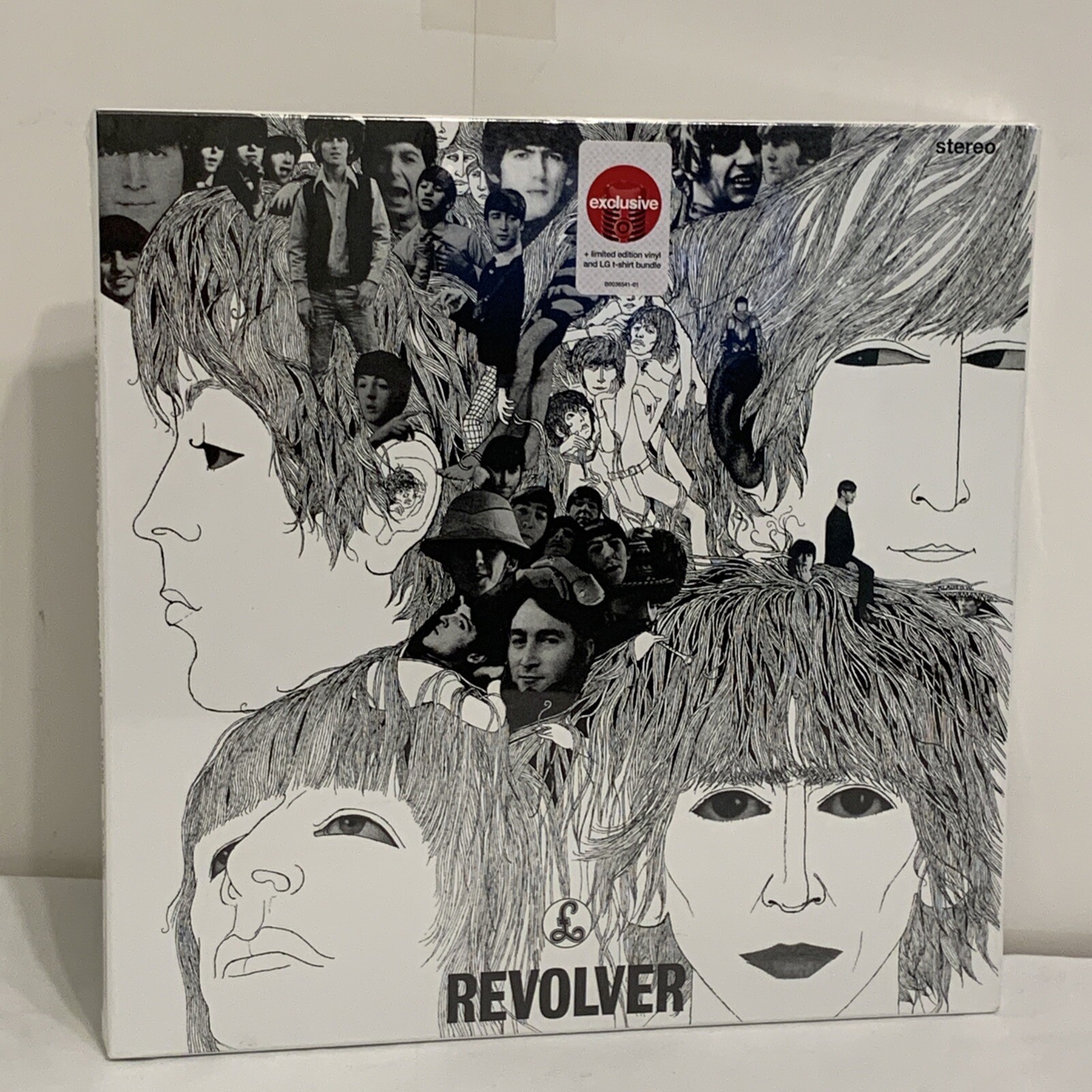 The Beatles REVOLVER Vinyl LP+T SHIRT Size Large Target Exclusive  2022 NEW R5