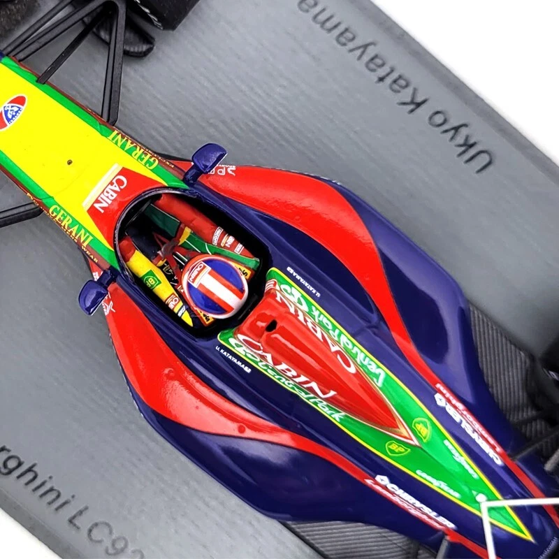 Ukyo Katayama Venturi Larrousse LC92 1992 South Africa GP Spark Models - Immagine 3 di 3