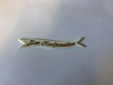 Schriftzug Wachsornament Wachskunst Zur Konfirmation