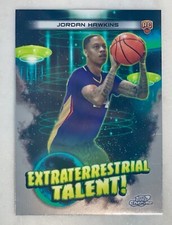 23-24 Topps Chrome Cosmic Jordan Hawkins Extraterrestrial Talent Rookie ET-21