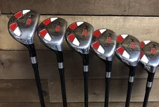 USED RH Mens Majek K5s Hybrid Iron Set #5-PW Senior Flex Graphite Shaft 17-ZF8I