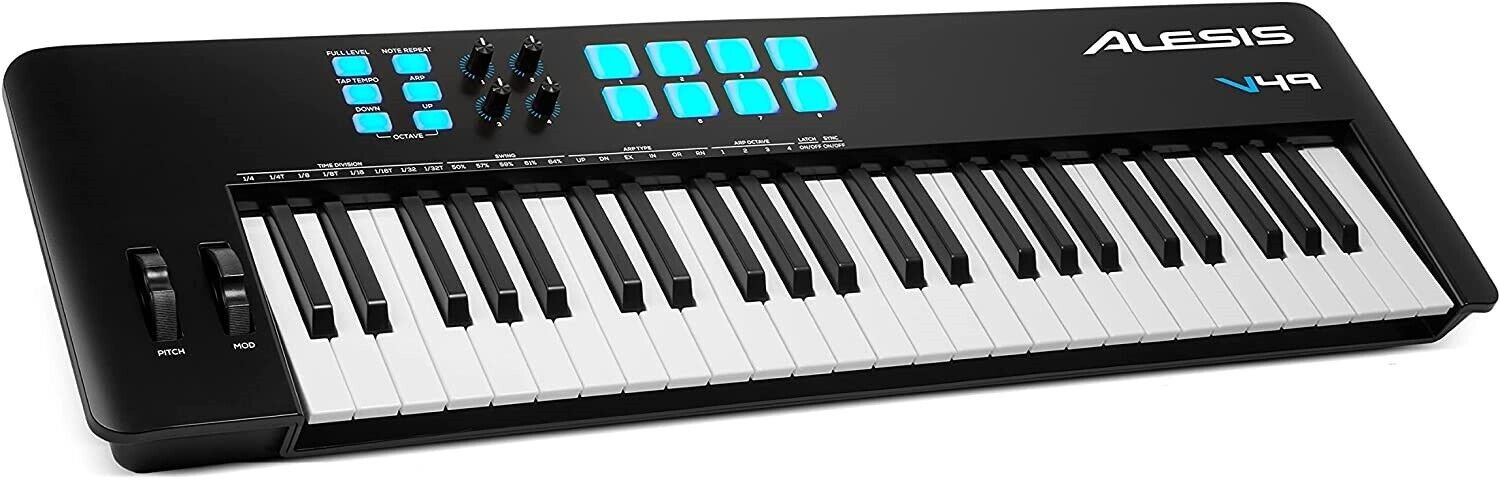 Alesis V49 MKII USB MIDI Keyboard Controller, 49 Keys