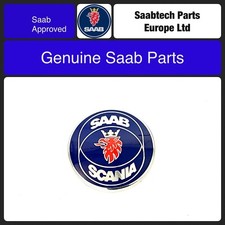 SAAB FRONT MOTORHAUBE EMBLEM/EMBLEM 9-5 - BRANDNEU 4911541 GRIFFIN, METALL/EMAILLE