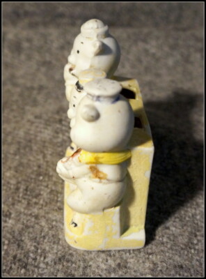 ヴィンテージ ソフビ 人形 3匹の子豚 豚 Vintage Pig Figure Vintage Made in Japan Walt Disney Musical 