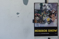 HORROR SHOW MOVIE POSTER ORIGINAL 41x28 Anthony Perkins , Bud Abbott 