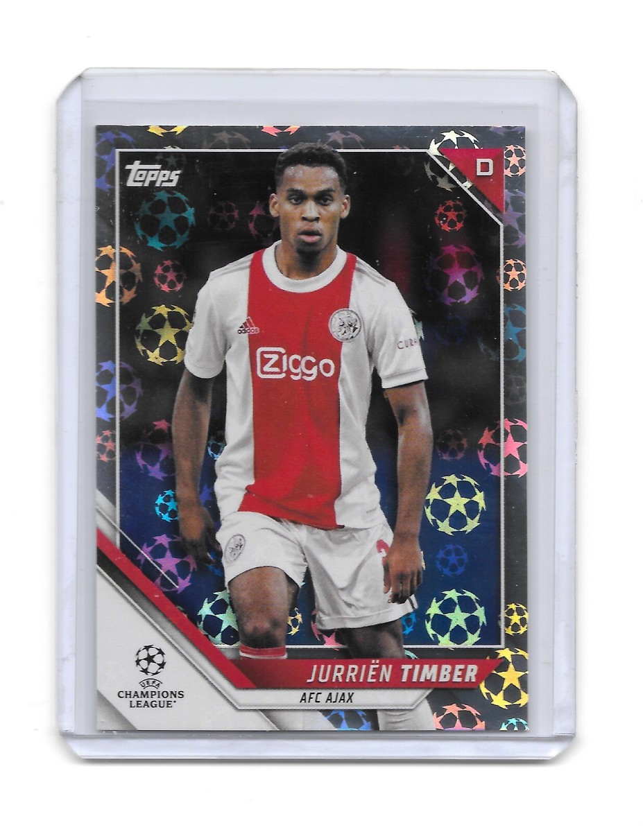 Starballパラレル 12枚 2021-22 topps UEFA CL 2021-22 TOPPS UEFA STARBALL FOIL [ JURRIEN TIMBER ] AJAX | eBay UK