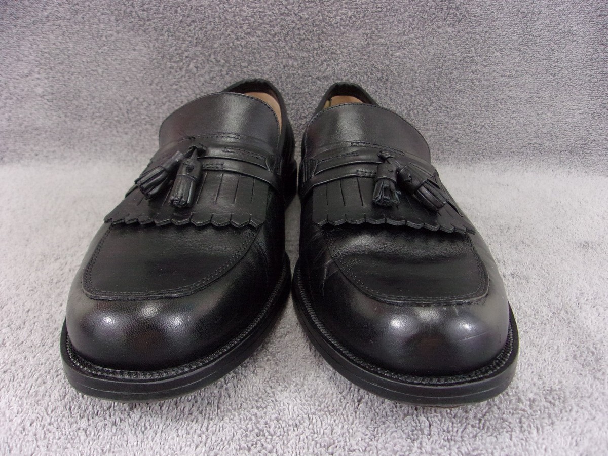 Nunn Bush  SZ 8 Black leather Kilt & Tassel Comfort Gel Loafer Casual Office Nunn Bush Denzel Moc Toe Kiltie Tassel SKU: 9092596 - YouTube main image 3