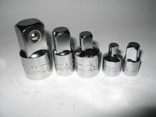 New 5pc Craftsman 14 38 12 34 Ratchet Wrench Socket Adapter Set