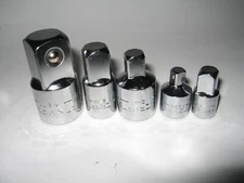 New 5pc Craftsman 1/4 3/8 1/2 3/4 ratchet wrench socket adapter set