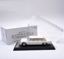 DCM 1/64 Scale Mercedes-Benz PULLMAN W100 White Alloy Model Car Gift Collection