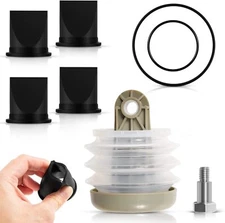 Pump Bellow & 385310076 Duckbill Valve Kit & O-Ring For Dometic S, T, J, VHT, VG