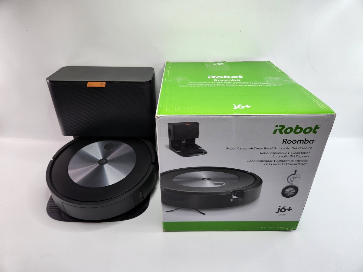 iRobot Roomba j6+ Self-Emptying Robot Vacuum J755020 RVE-Y1 iRobot Roomba j6+ Self-Emptying Robot Vacuum J755020 RVE-Y1