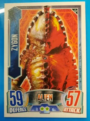 Doctor Who Alien Attax, Zygon, 119