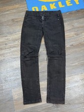 Womans Marithe Francois Girbaud Brown Denim Zipped Pant Size US 29