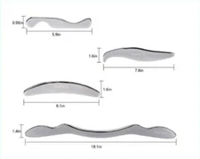 4 Best IASTM Stainless Steel Gua Sha Massage Scraping Tool set for Pain Relief