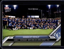 2024 Topps Now #766 Kansas City Royals Base Card (Qty)