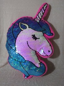 flip unicorn pillow