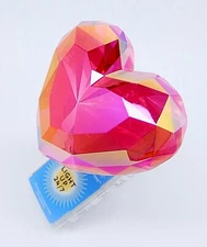 BATH & BODY WORKS VALENTINES PINK DIAMOND HEART WALLFLOWER PLUG IN NIGHT LIGHT