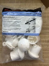 Red Snap’r Electric Fence T-Post Cap Polytape Insulator 10 Pack