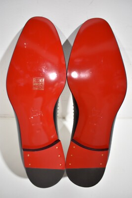 Christian Louboutin Dandy Cloo Flat Black Calf Leather Spike  display picture 3