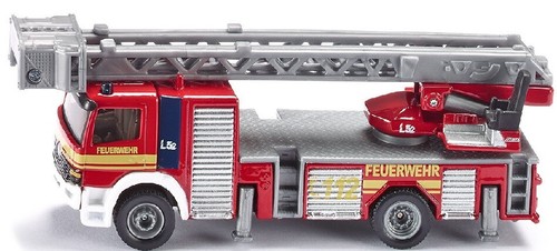 ,SIKU, Camión de bomberos MERCEDES, gran escala Ech:1/87, 1/87, SIK1841