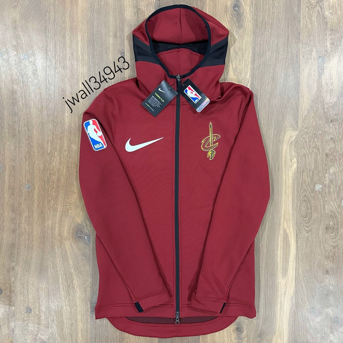 Cleveland Cavaliers Nike NBA Showtime Therma Flex Full-Zip Hoodie Jacket  Cavs
