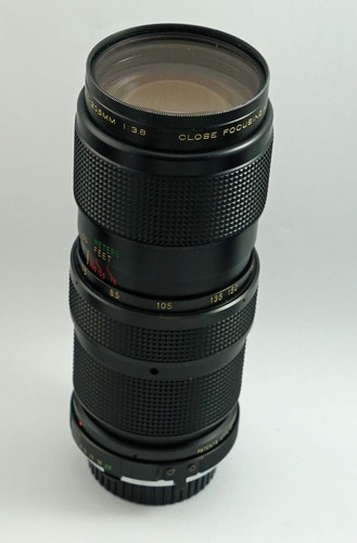 Vivitar 75-205mm F3.8 with Minolta SRT Mount