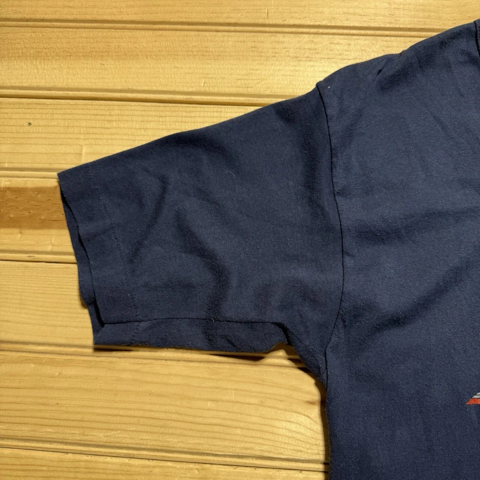 Camisa gráfica de neumáticos de motocicleta Dunlop Racing vintage años 70 80 talla grande Foto 3 de 4