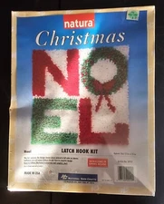 National Yarn Crafts - NOEL Latch Hook Kit