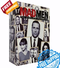 Mad Men The Complete Series Collection (DVD  32-disc BOX SET NEW) Brand New USA